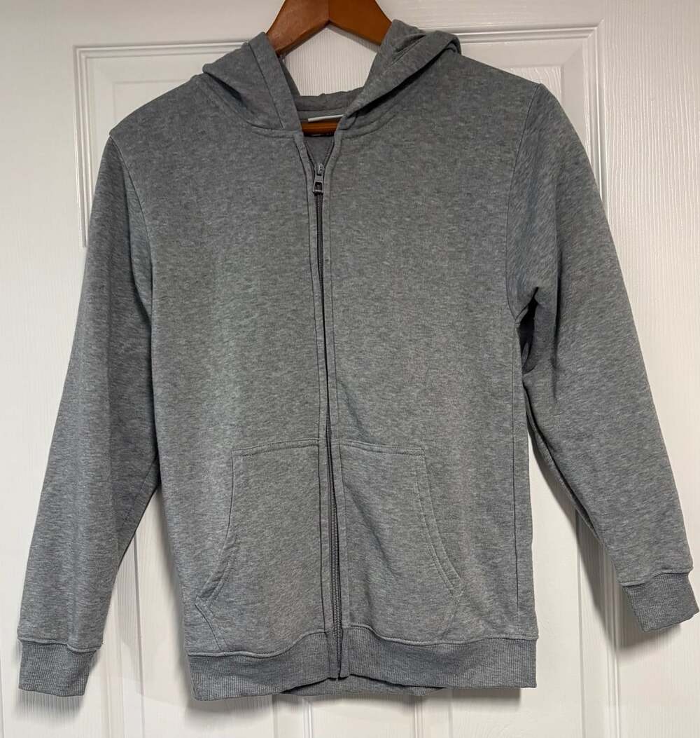White Peak Trading Company Full Zip Hoodie Size XXL 18/20 Gray